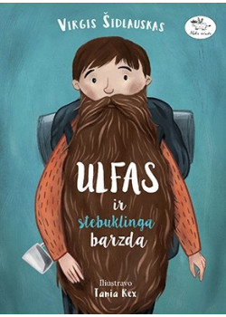 Ulfas ir stebuklinga barzda — knygos viršelis