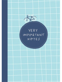 B24. Bloknotas „Very important notes“