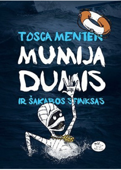 Mumija Dumis ir Šakabos sfinksas — knygos viršelis